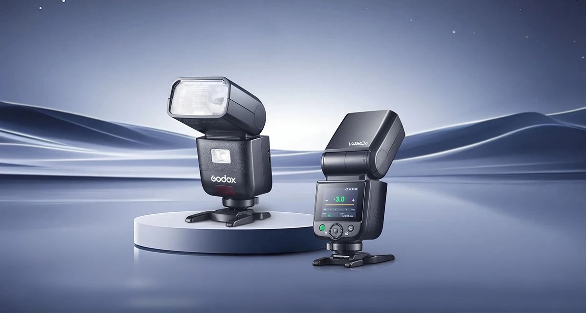 Thiết kế đèn flash Godox V480 nhỏ gọn