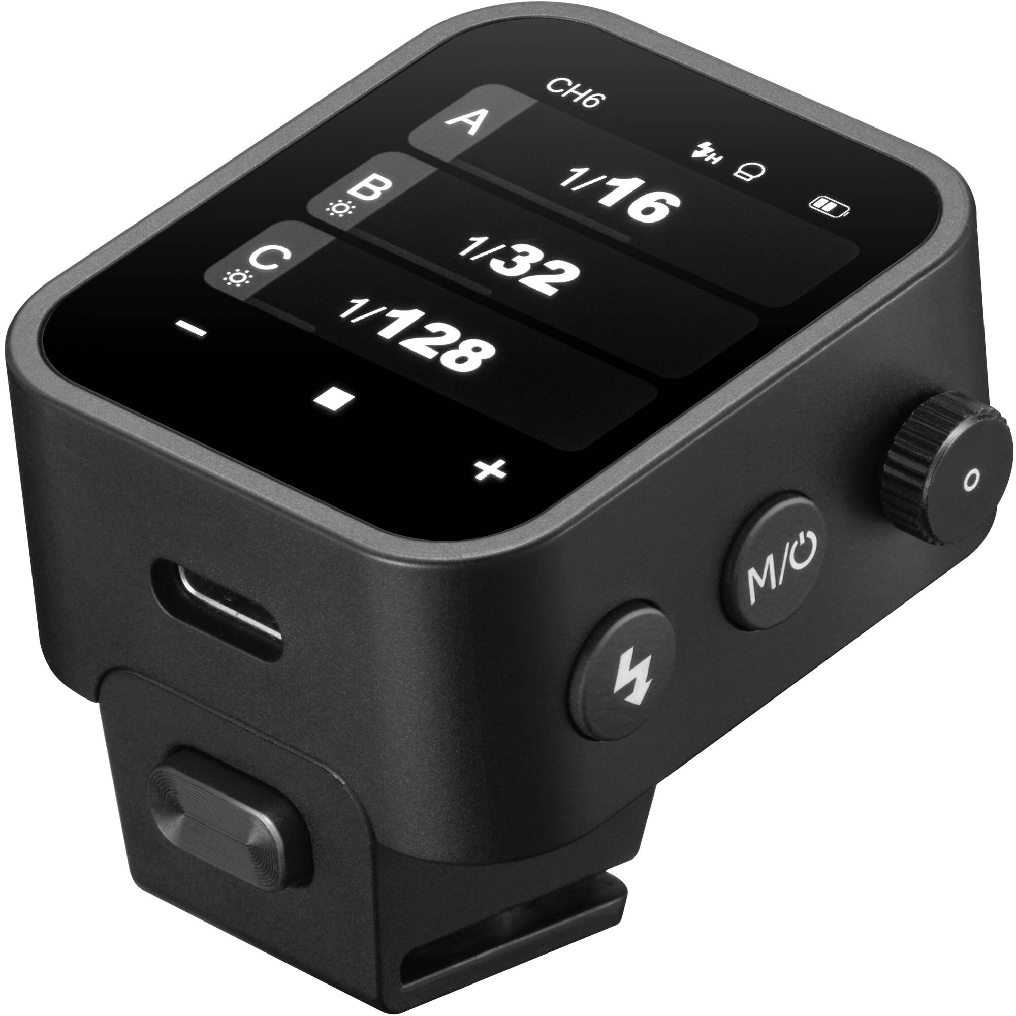 Trigger Godox X3 Nano Touchscreen được trang bị màn hình cảm ứng LCD