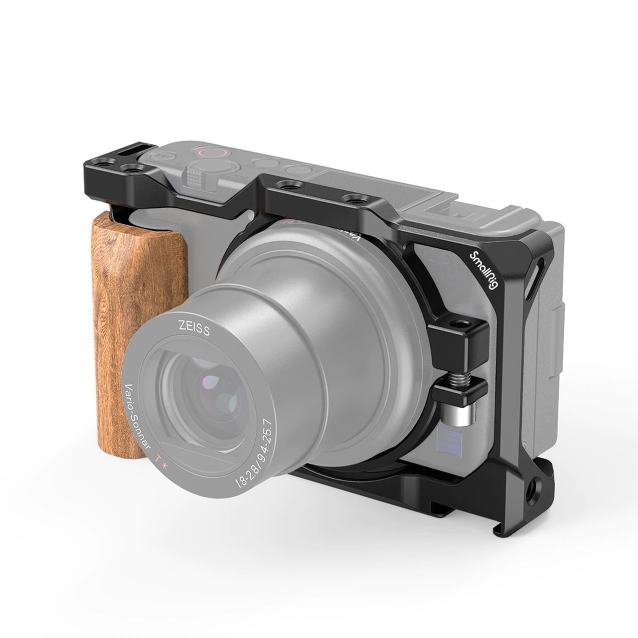 SmallRig Cage Sony ZV1 là một thiết bị không thể thiếu cho các nhà làm phim chuyên nghiệp. Với thiết kế vừa vặn và chắc chắn cho máy ảnh, bạn hoàn toàn yên tâm khi sử dụng để ghi lại những khoảnh khắc quan trọng nhất.Ảnh minh họa: https://i.imgur.com/sXaWFJx.jpg