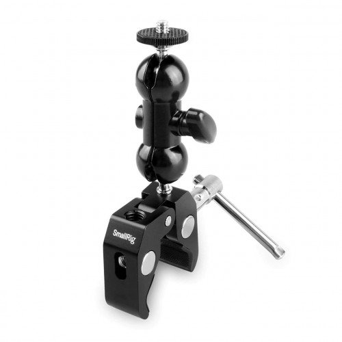 SmallRig Multi-function Super Clamp with Double Ball Heads & 1/4" Screw -1138