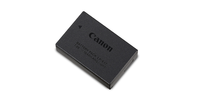 Pin Canon LP-E17 có dung lượng 1040mAh