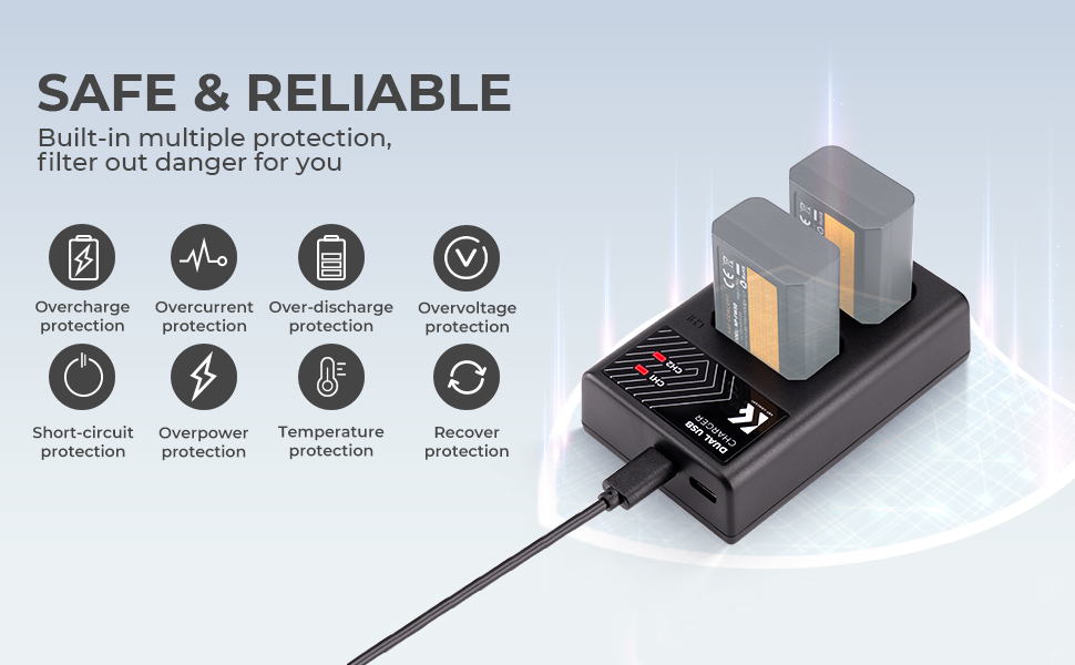 Được tích hợp chip bảo vệ thông minh