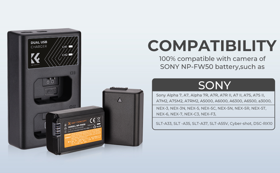 Tương thích hoàn hảo với nhiều dòng máy ảnh Sony