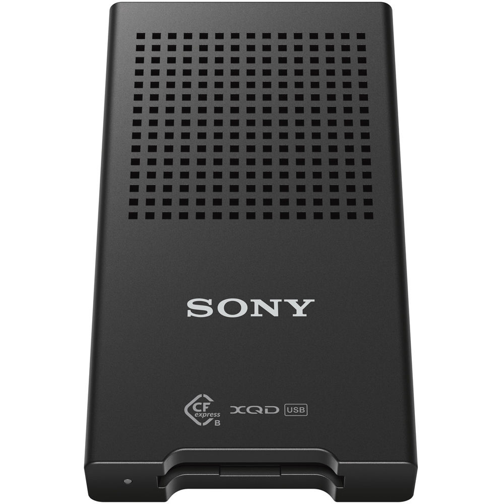 Đầu đọc thẻ Sony MRW-G1 được thiết kế đặc biệt cho thẻ nhớ CFexpress Type B cũng như các loại thẻ XQD