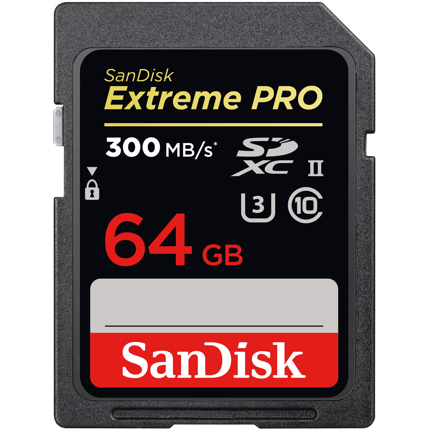 Thẻ nhớ SDXC SanDisk Extreme Pro UHS-II U3 64GB 300MB/s dung lượng 64GB