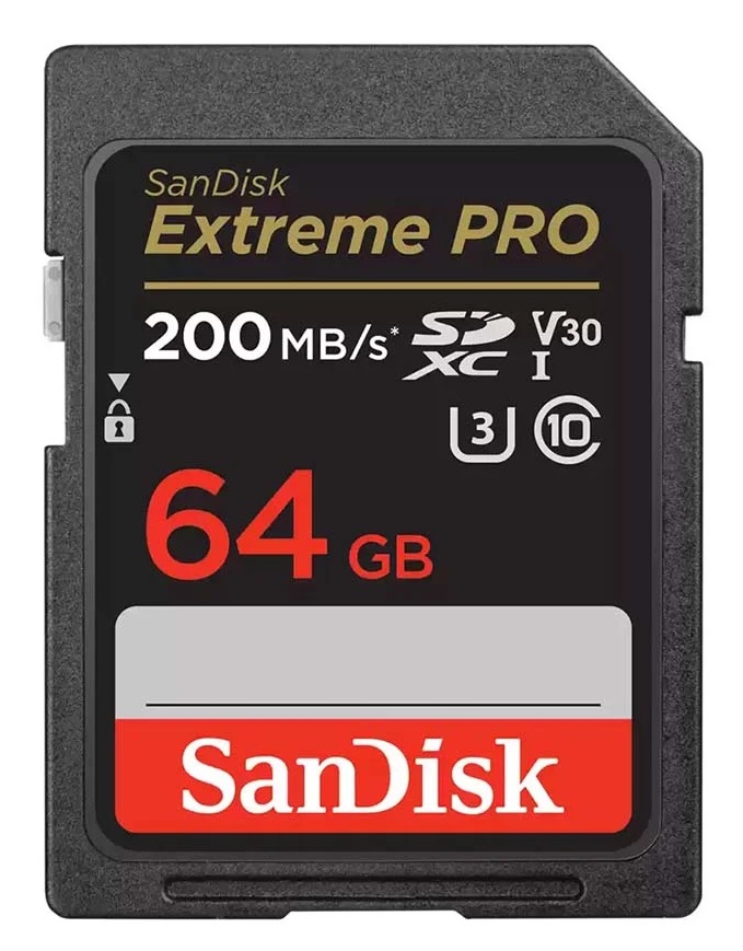 Thẻ nhớ SDXC 64GB 200MB/s với hiệu suất ghi cực nhanh