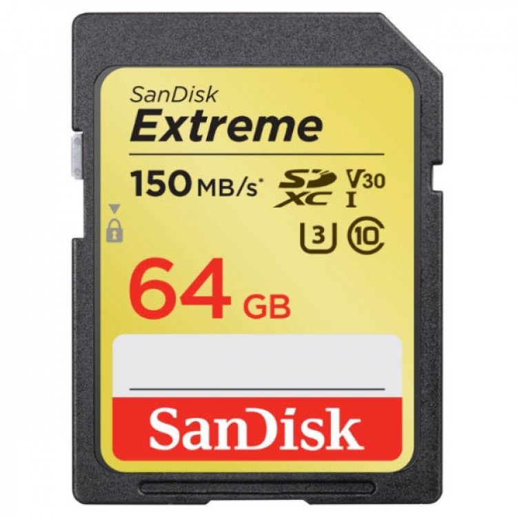 SanDisk Extreme SD UHS-I V3 có tốc độ đọc và ghi trung bình