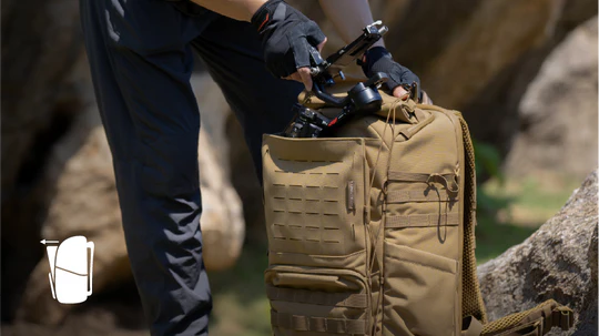 Balo máy ảnh PGYTECH OneMo Tactical 35L mở rộng linh hoạt