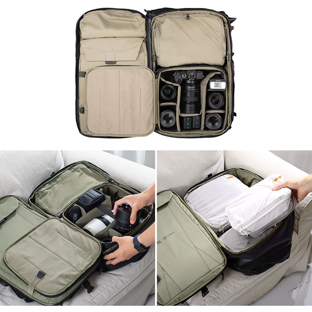 PGYTECH OneMo Travel Backpack 35L - Không gian lưu trữ siêu lớn