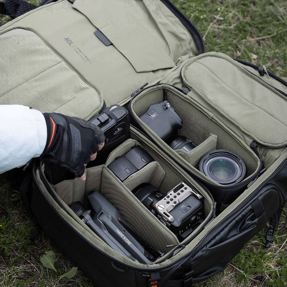 PGYTECH OnePro Flex Backpac: Truy cập nhanh chóng, dễ dàng
