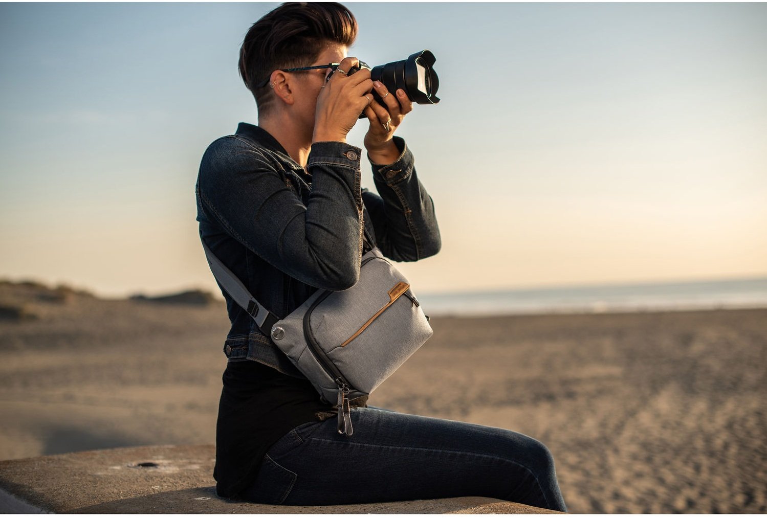 Peak Design Everyday Sling v2 3L Ash tiện lợi