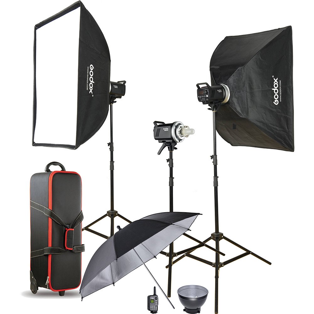 Bộ đèn Godox MS300 Studio Flash Kit (MS300II-D) Chính Hãng, Giá tốt - VJShop