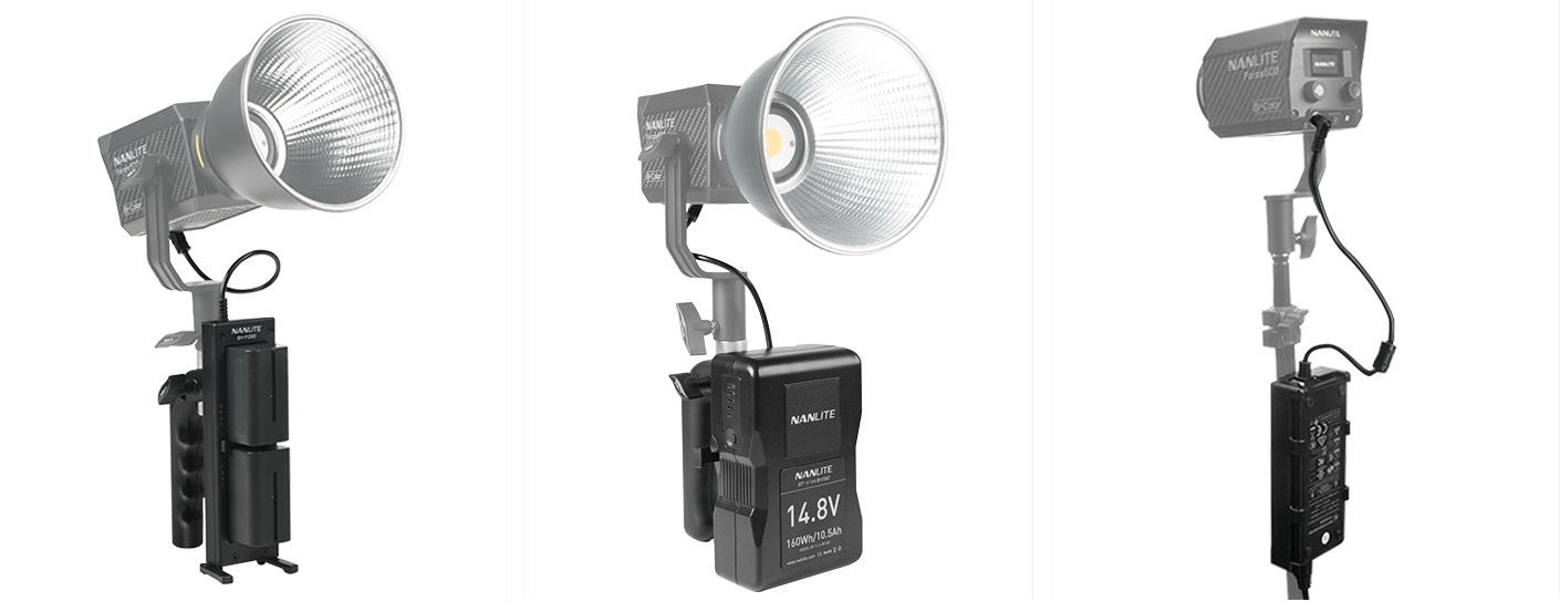 Đèn LED NanLite Forza 60B chiếu sáng mọi nơi dễ dàng