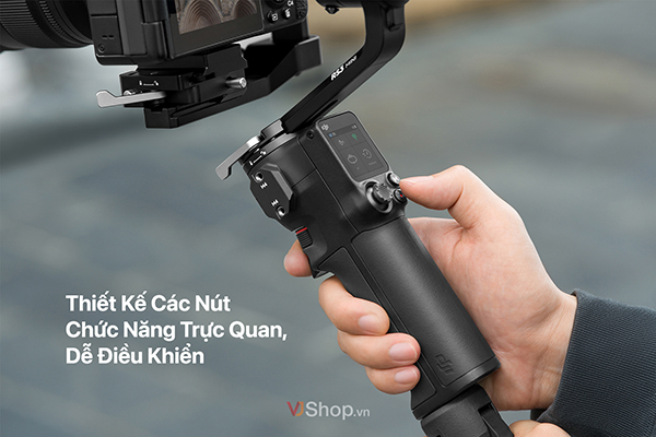 Các nút bấm trên RS 3 Mini rất dễ điều khiển