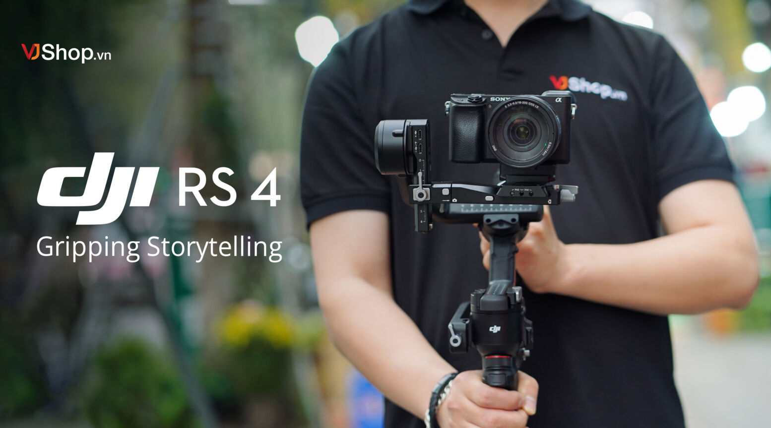 ​​Gimbal DJI RS 4 - Gripping Storytelling