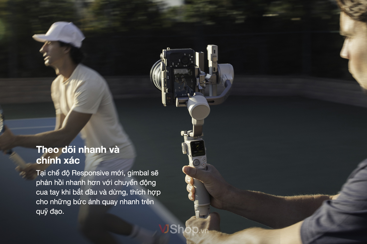 DJI RS 4 Mini - Theo dõi nhanh chóng và mượt mà