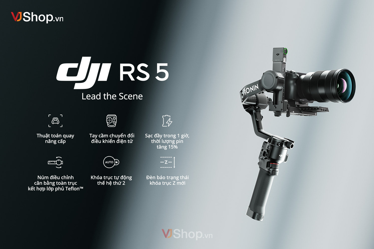 DJI RS 5 - Lead the Scene
