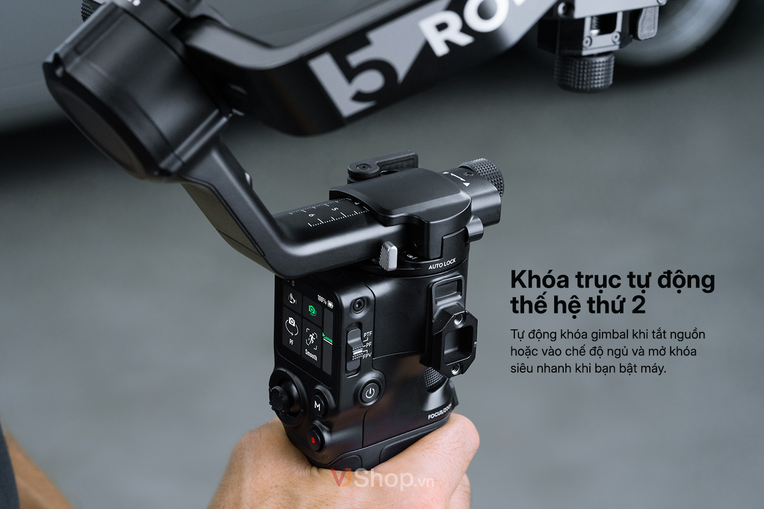 Kh&oacute;a trục tự động thế hệ 2