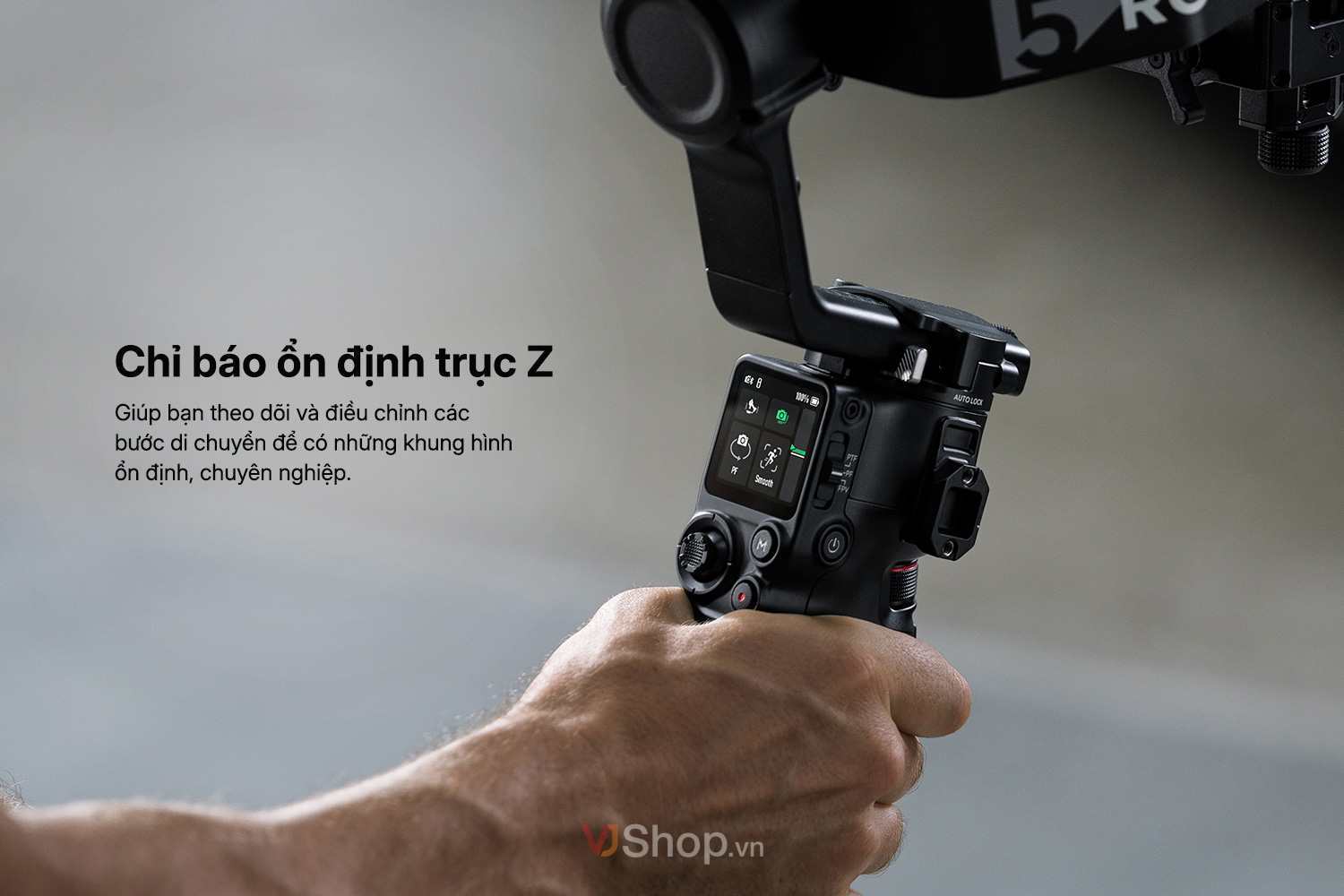 Chỉ b&aacute;o trục Z gi&uacute;p ổn định bước ch&acirc;n chuy&ecirc;n nghiệp