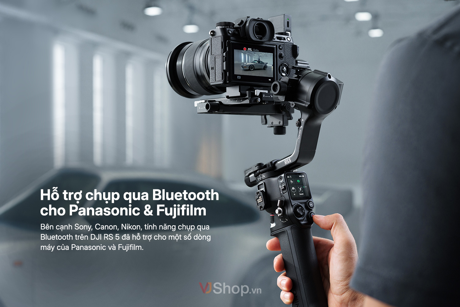 Bluetooth Shutter hỗ trợ Panasonic v&agrave; Fujifilm