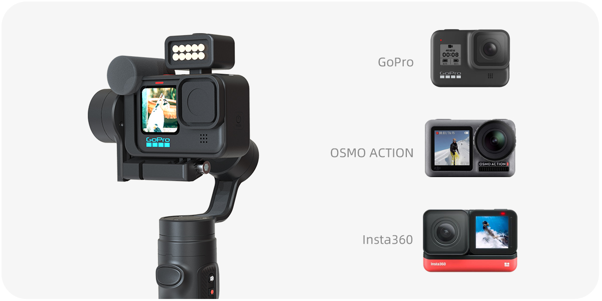 Gimbal INKEE Falcon Plus for Action Cameras 1