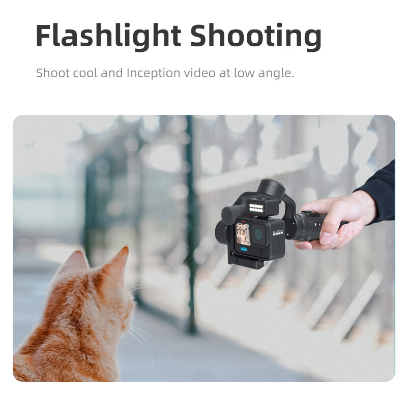 Gimbal INKEE Falcon Plus for Action Camera có nhiều chế độ quay sáng tạo
