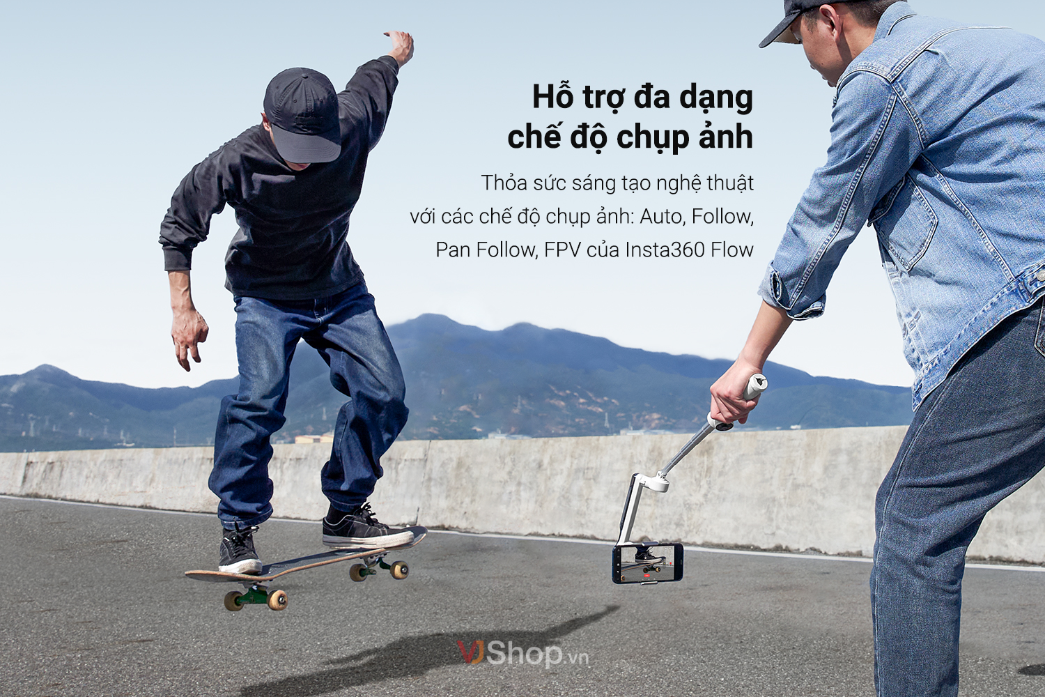 INSTA360 FLOW Chính Hãng, Giá Tốt - Đặt Hàng Tại VJShop