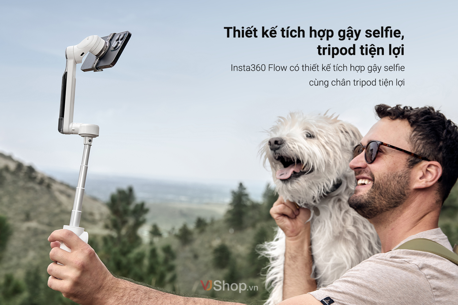 INSTA360 FLOW Chính Hãng, Giá Tốt - Đặt Hàng Tại VJShop