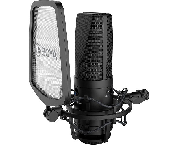 Microphone Boya BY-M1000 với thiết kế chuyên nghiệp