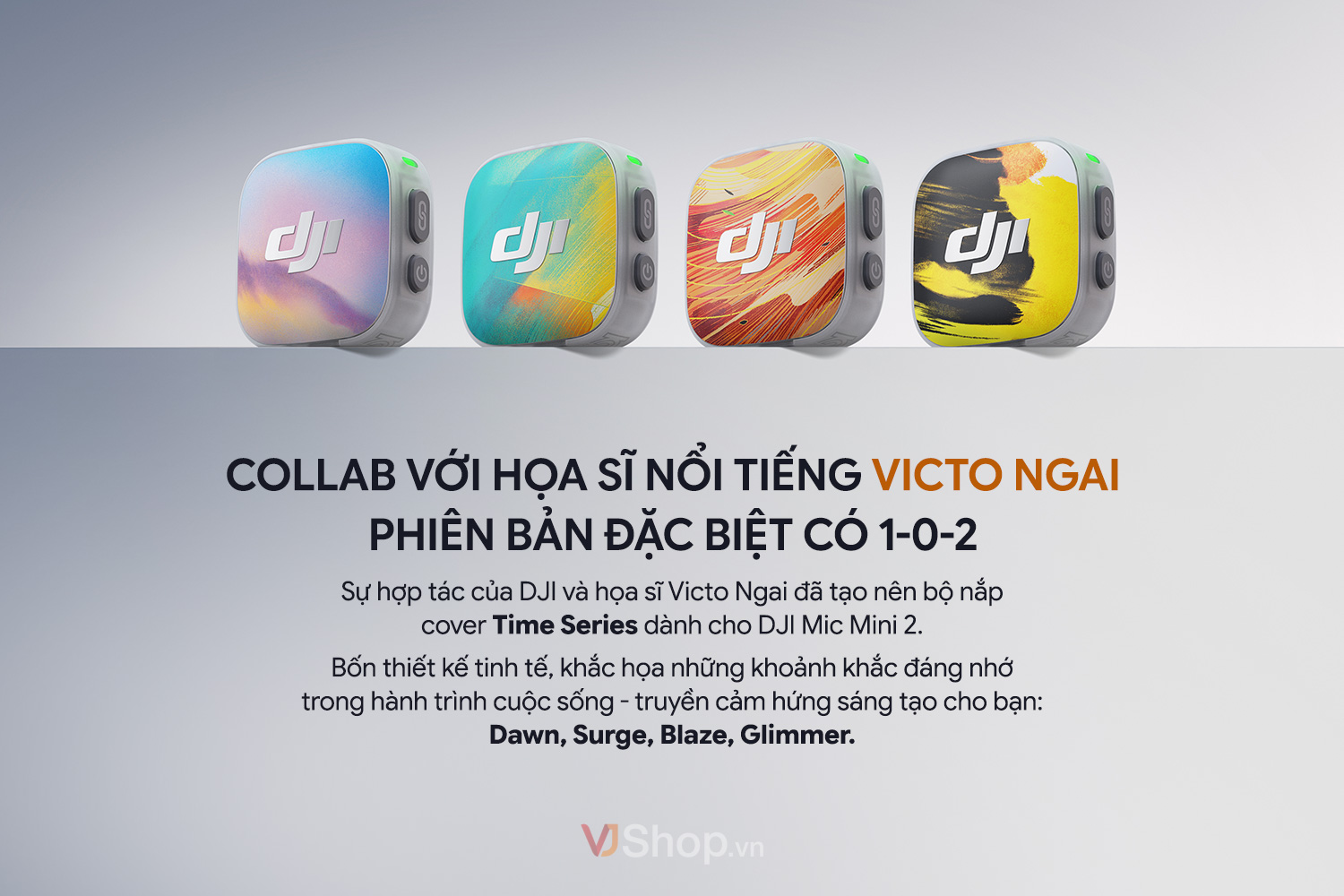 Time Series 4 sắc thái cho hành trình sáng tạo
