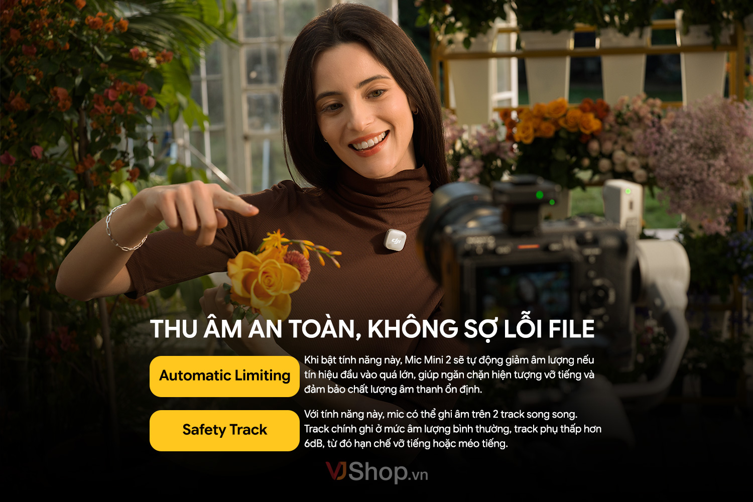 Mini 2 sẽ ghi song song hai track khi kích hoạt Safety Track