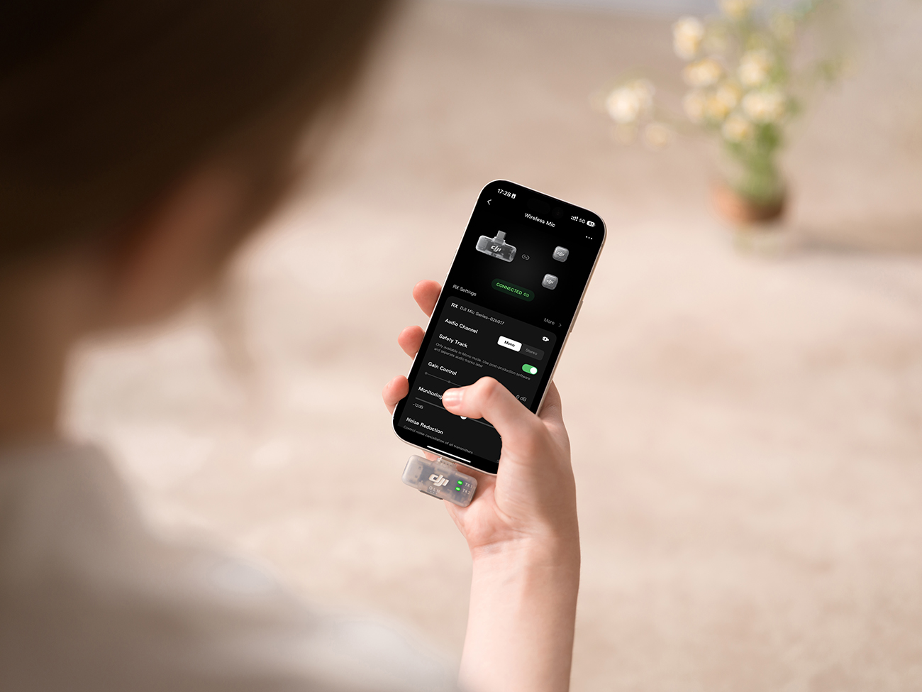 DJI Mic Mini 2S xuất âm thanh 4 kênh