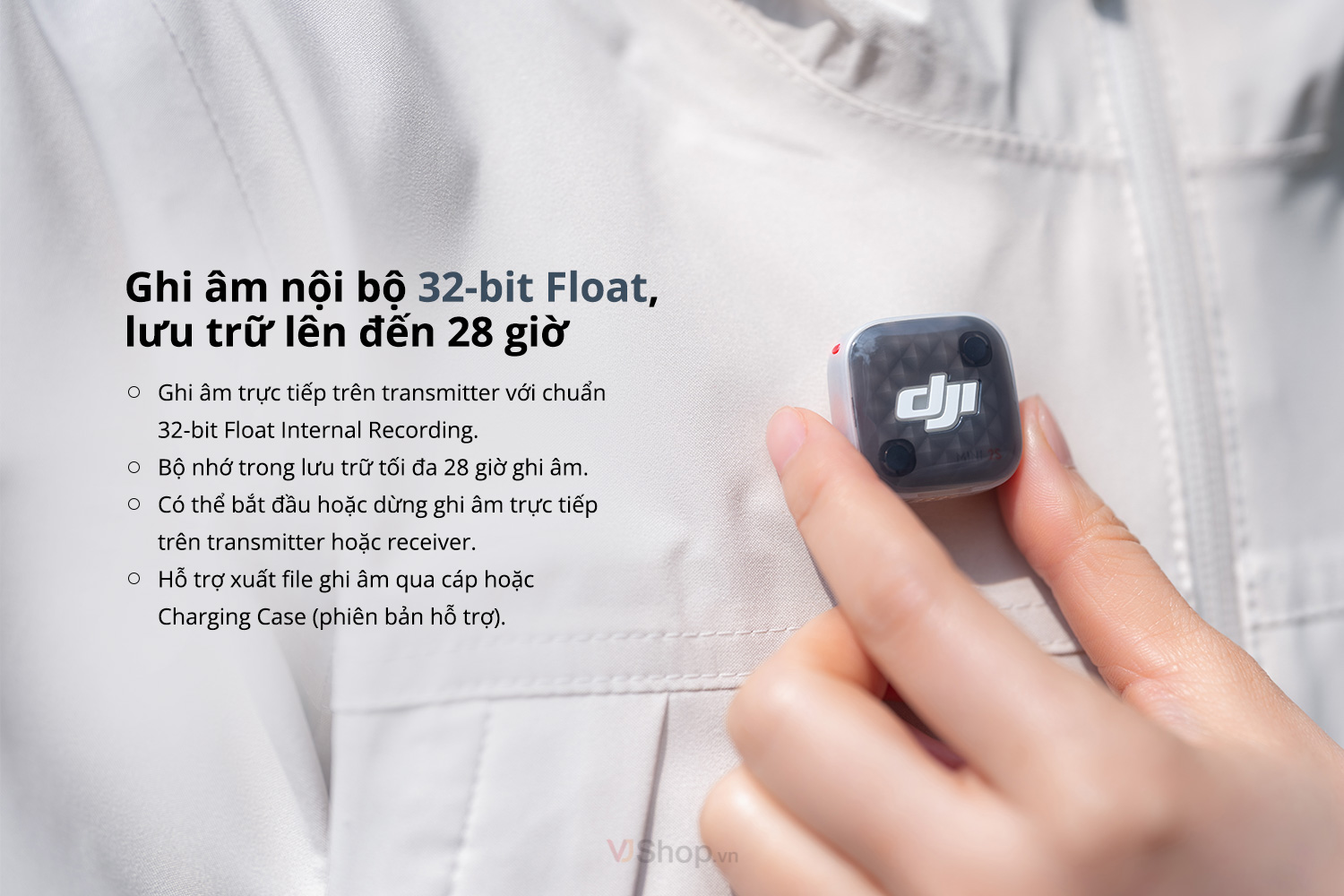 Công nghệ 32-bit float trên Mini 2S
