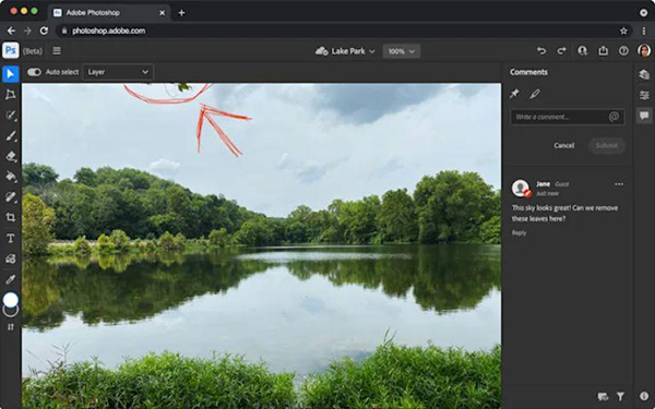 Phần mềm chỉnh sửa hình ảnh Photoshop Online giúp bạn dễ dàng sử dụng trực tuyến mà không cần tải về
