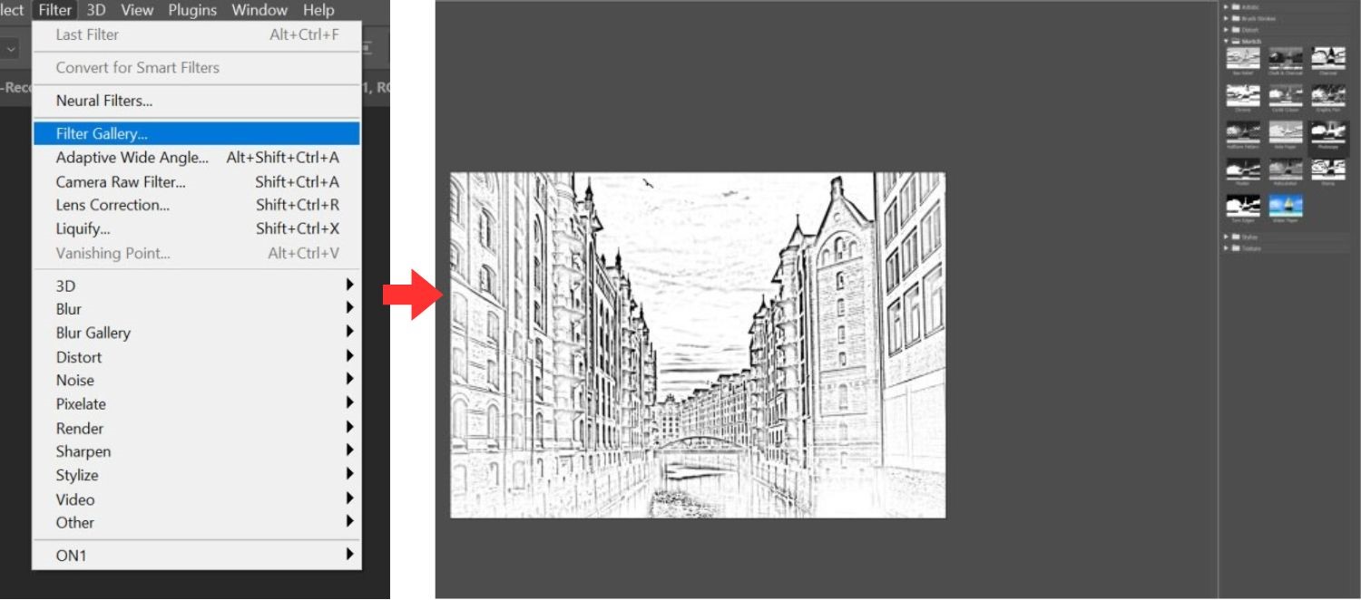 Cách dùng bộ lọc trong Photoshop