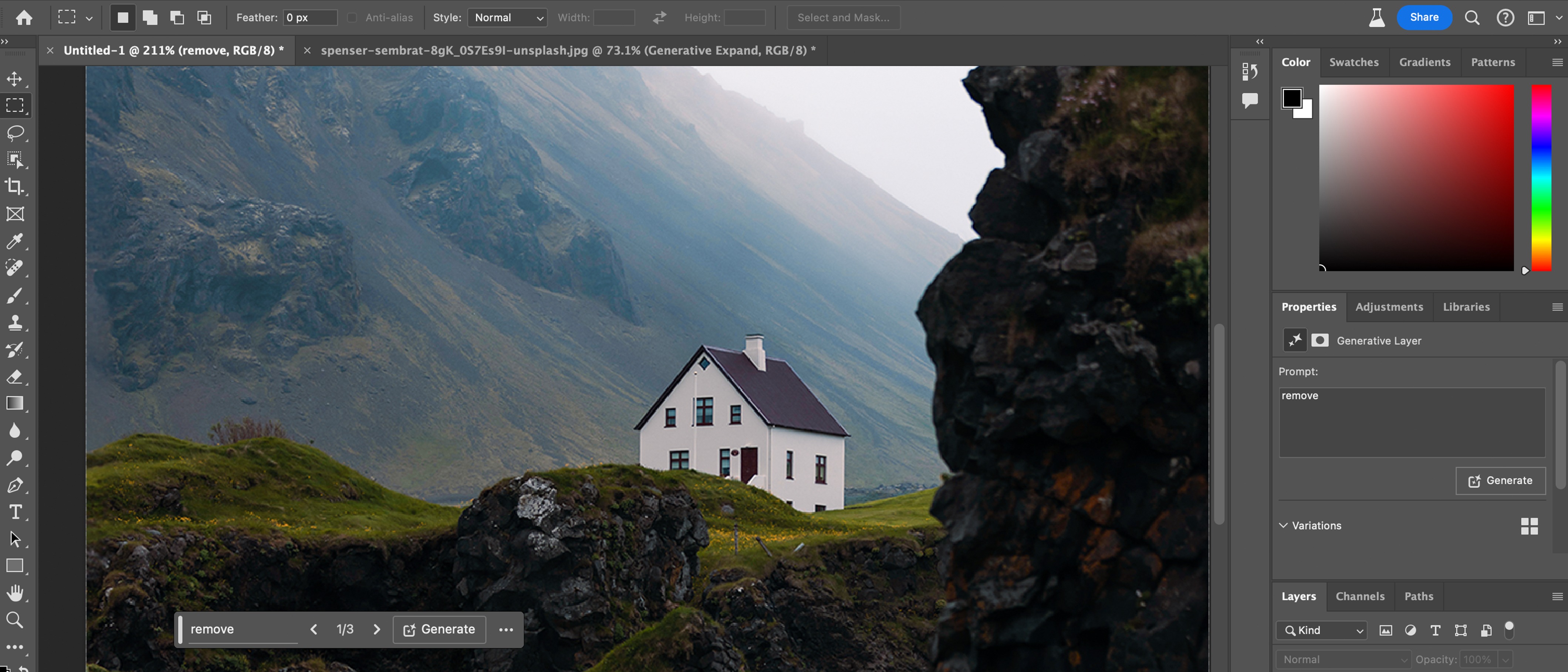 Photoshop cho phép điều chỉnh màu ảnh