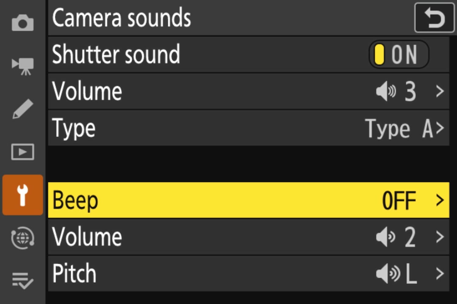 Tiếng bíp từ máy ảnh có thể gây khó chịu