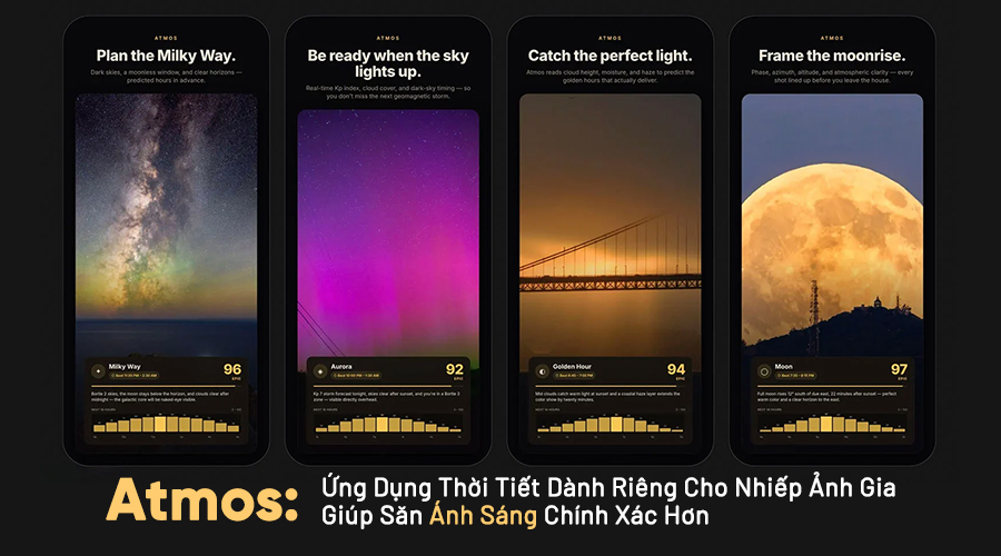Atmos: ng Dng Thi Tit Dnh Ring Cho Nhip nh Gia Gip Sn nh Sng  Chnh Xc Hn