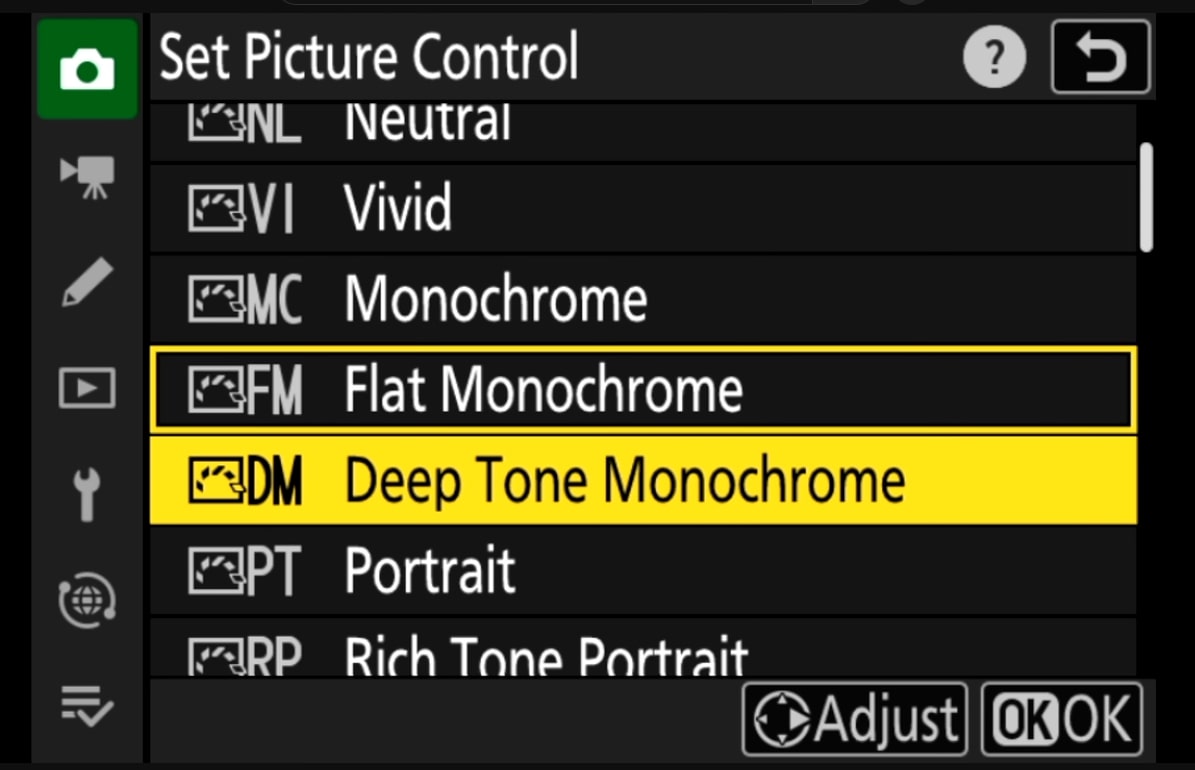 Firmware 5.30 bổ sung hai chế độ điều chỉnh hình ảnh