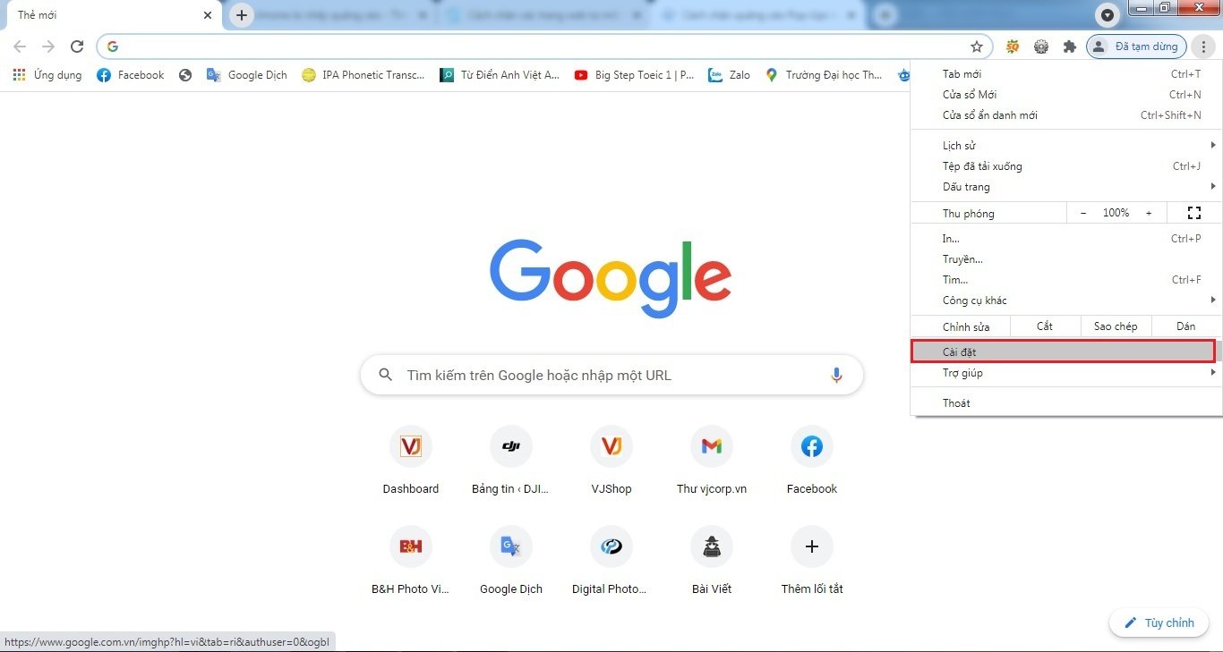 Cách Chặn Các Cửa Sổ Tự Động Bật Trong Google Chrome