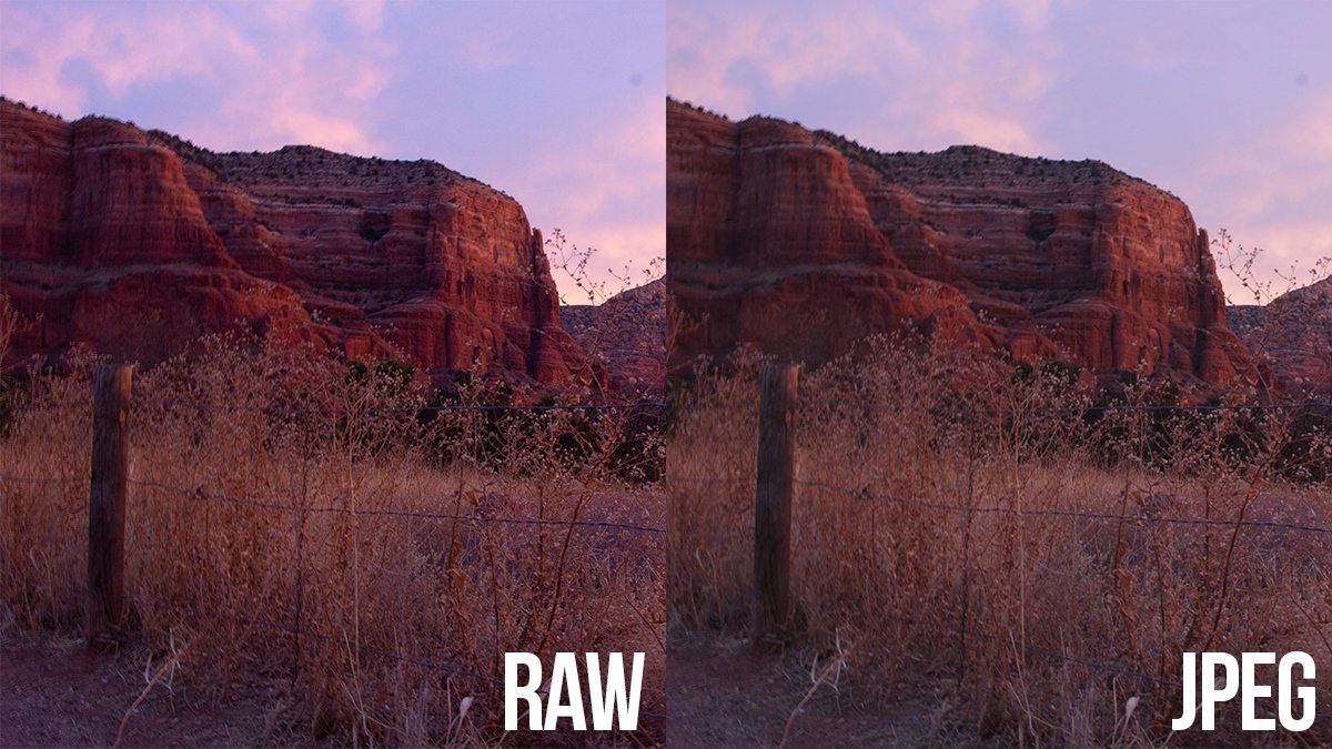 Ảnh RAW giúp dữ lại độ chi tiết và nét của ảnh hơn ảnh JPEG