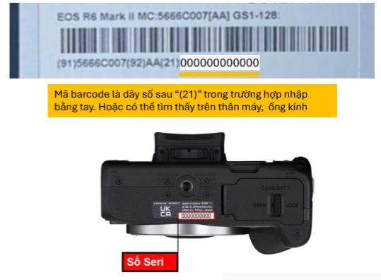 Lưu ý về mã barcode