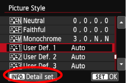 Lưu lại công thức màu để sử dụng lâu dài