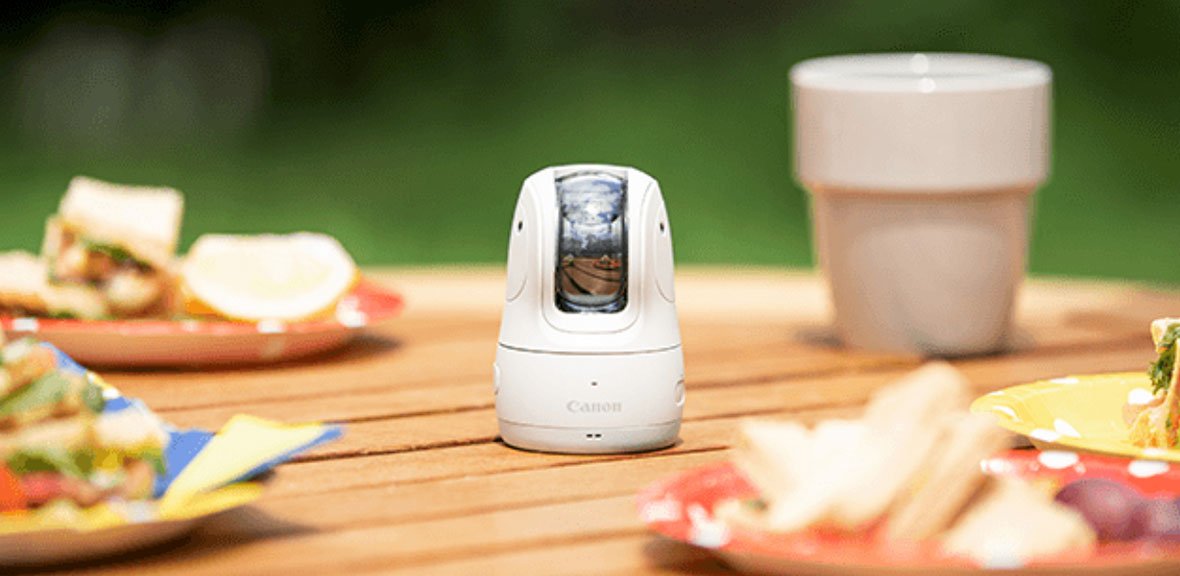 PowerShot PICK chỉ cần bạn đặt xuống, nó sẽ có thể thực hiện các chức năng chụp ảnh