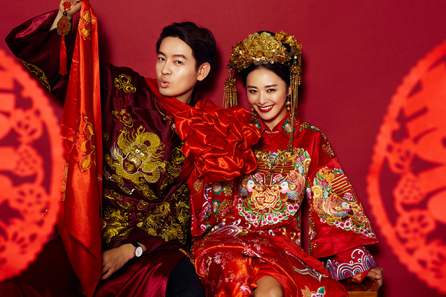Concept tự sướng cưới Trung Quốc