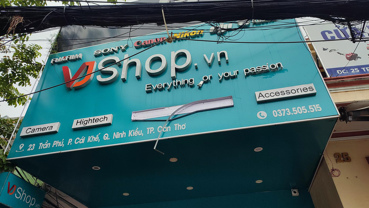 Gợi ý cửa hàng máy ảnh uy tín tại Cần Thơ - VJShop