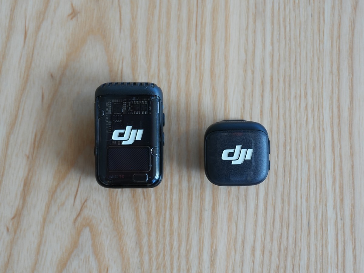 Bộ phát Mic 3 được thiết kế nhỏ gọn, bằng một nửa kích thước Mic 2