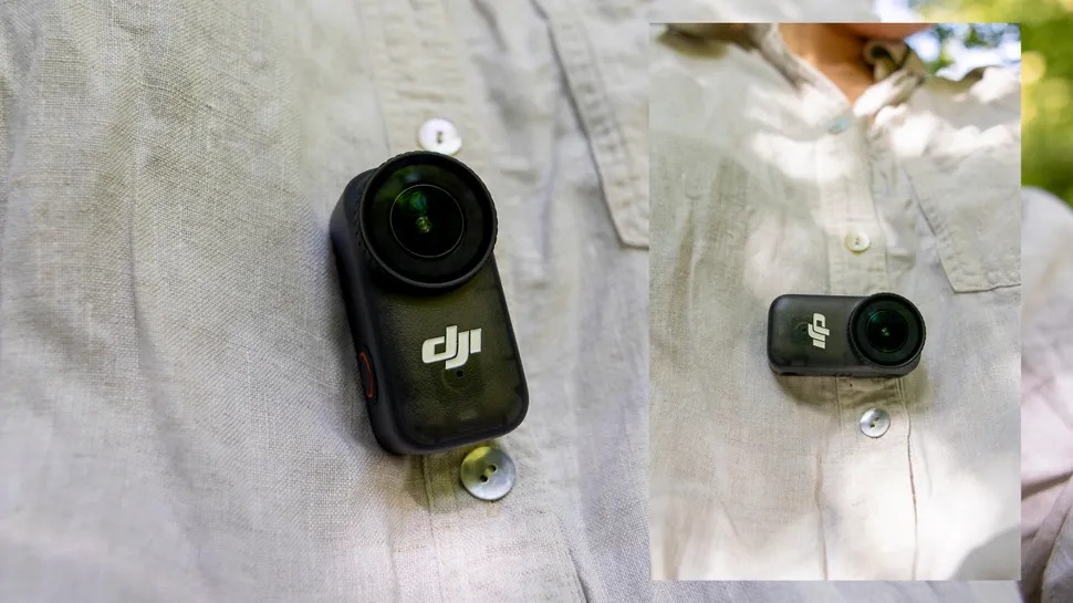 Camera của Osmo Nano có kích thước nhỏ gọn