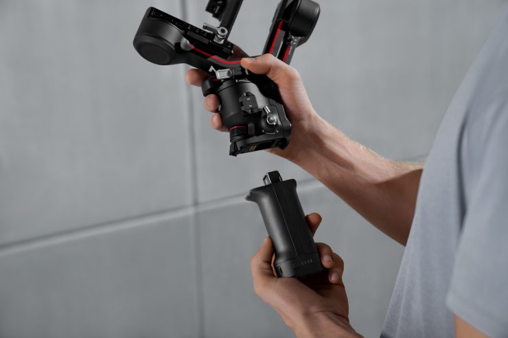 Gimbal sở hữu thiết kế dễ dàng tháo lắp