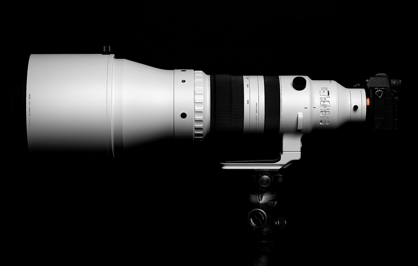 Đánh giá Sigma 300-600mm f/4 DG OS: Cấu tạo